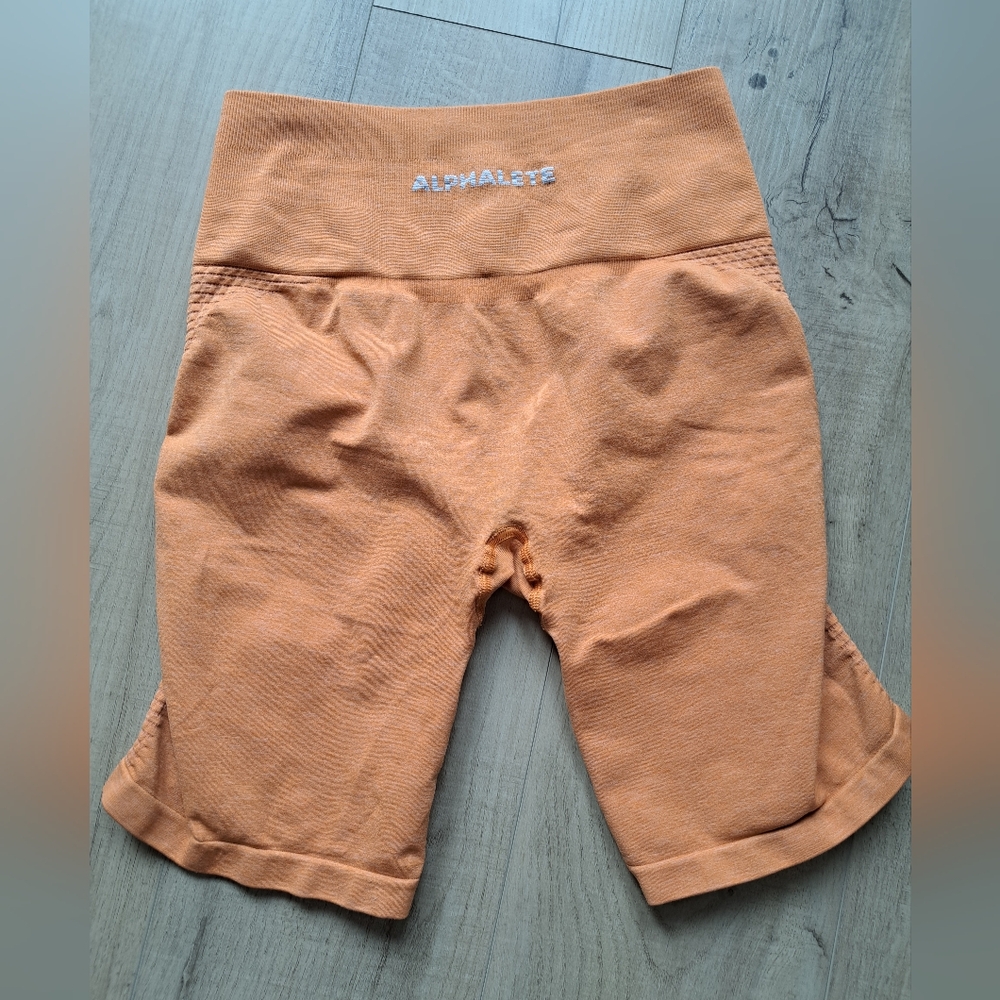 Alphalete Women's Orange Shorts